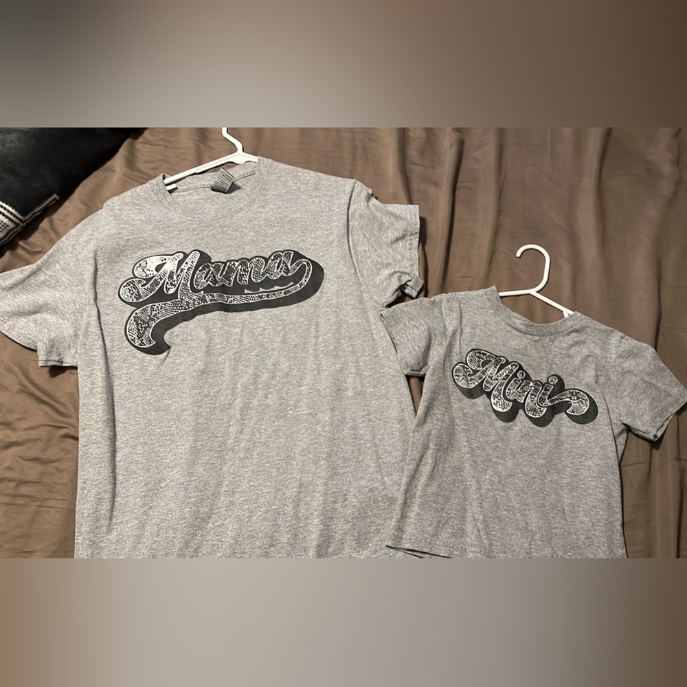 Mama and Mini Shirt set
